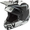 Fly Racing - Elite Vigilant - Motocross Helmet - Free Shipping Wholesale ATV WHITE/BLACK XS