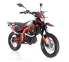 New Adult 250cc Apollo DB36 Deluxe - Enduro Dirt Bike dirt bike Wholesale ATV red