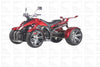 New 350cc - Icebear SPY 350 - Adult Racing Sport ATV - Free Shipping atvs Wholesale ATV Burgundy