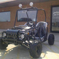 New Youth - TaoTao Jeep Auto - 125cc Kids Go Kart WITH REVERSE - Free Shipping Go karts Wholesale ATV black 