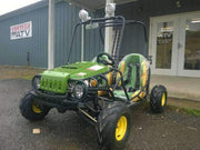 New Youth - TaoTao Jeep Auto - 125cc Kids Go Kart WITH REVERSE - Free Shipping Go karts Wholesale ATV Green/yellow