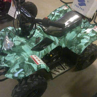 New Kids 110cc ATV - Coolster 3050C - ATV with Headlight & Rack - CA Carb Approved - Free Shipping atvs Wholesale ATV Army Camo 