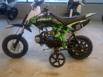 New Youth Semi-Automatic - Apollo DB21 - CA Carb Approved - Free Shipping dirtbike Wholesale ATV 