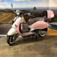 New 150cc- BMS HERITAGE 2-TONE - Retro Style Scooter - CA Carb Approved