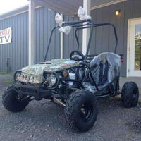 New Youth - TaoTao Jeep Auto - 125cc Kids Go Kart WITH REVERSE - Free Shipping Go karts Wholesale ATV Tree Camo 