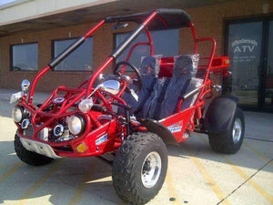 New 300cc - Trailmaster 300-XRS/XRX - Go Kart w/Reverse - CA Carb Approved - Free Shipping go kart Wholesale ATV red XRX 