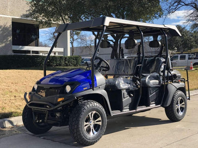 New 400cc - Cazador 400 EFI Limo 2wd/4wd - 6 Person Golf Cart UTV - Free Shipping utvs Wholesale ATV 