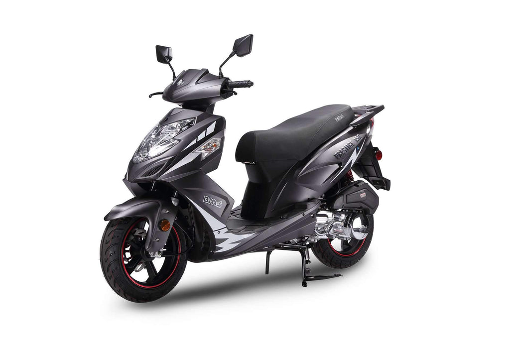 New 150cc- BMS PRESTIGE 150 - Sport Style Scooter - CA Carb Approved