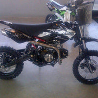 New Semi-Automatic 110cc Dirt Bike - Apollo DB34 - Free Shipping dirt bike Wholesale ATV 