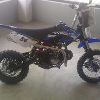 New Semi-Automatic 110cc Dirt Bike - Apollo DB34 - Free Shipping dirt bike Wholesale ATV 