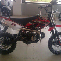 New Semi-Automatic 110cc Dirt Bike - Apollo DB34 - Free Shipping dirt bike Wholesale ATV 