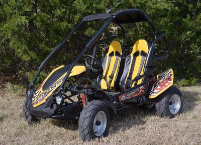 New Youth - Trailmaster Blazer 200R - Midsize Kids Go Kart w/Reverse - Free Shipping go kart Wholesale ATV yellow 