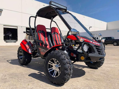 New 200cc - Trailmaster Blazer 200X- Go Kart w/Reverse - CA Carb Approved