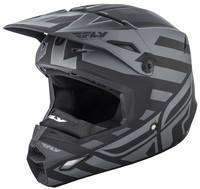 Fly Racing -Elite Cold Weather Interlace - Helmet - Free Shipping Wholesale ATV MATTE GREY S 