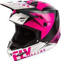 Fly Racing - Elite Vigilant - Motocross Helmet - Free Shipping Wholesale ATV NEON PINK/BLACK XS 