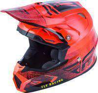 Fly Racing - Toxin Mips Embargo - Motocross Helmet - Free Shipping Wholesale ATV NEON RED XS 