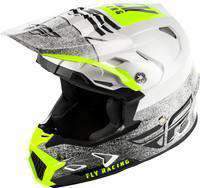 Fly Racing - Toxin Mips Embargo - Motocross Helmet - Free Shipping Wholesale ATV WHITE/BLACK XS 