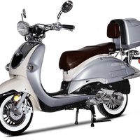New 150cc- BMS HERITAGE 2-TONE - Retro Style Scooter - CA Carb Approved
