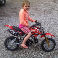 New Youth Semi-Automatic - Apollo DB21 - CA Carb Approved - Free Shipping dirtbike Wholesale ATV 