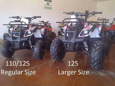 New Larger Youth - Coolster 3125XR8 - 125cc Kids ATV Utility - CA Carb Approved - Free Shipping atvs Wholesale ATV Pink Army camo 