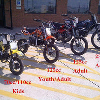 New 125cc Youth - Apollo DB35 - 125cc Dirt Bike - CA Carb Approved - Free Shipping dirt bike Wholesale ATV 