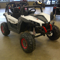 NEW ELECTRIC TODDLER MINI MAVERICK 4X4 UTV W/MP4 SCREEN - MANUAL DRIVE OR REMOTE CONTROL
