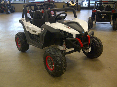 NEW ELECTRIC TODDLER MINI MAVERICK 4X4 UTV W/MP4 SCREEN - MANUAL DRIVE OR REMOTE CONTROL