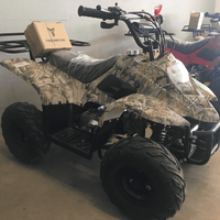 New Kids 110cc ATV - Tao Tao 110b1 - ATV with Headlight & Rack - CA Carb Approved - Free Shipping atvs Wholesale ATV 
