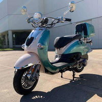 New 150cc - Trailmaster Sorrento 150a - Retro Style Scooter - Free Shipping scooters Wholesale ATV Green 