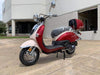New 150cc - Trailmaster Sorrento 150a - Retro Style Scooter - Free Shipping scooters Wholesale ATV Red 