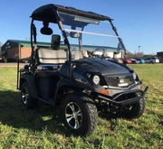 New 200cc - Trailmaster Taurus 200 MFV - UTV Side by Side/Golf Cart with High/Low Gear - Fully Assembled - Free Shipping utvs Wholesale ATV Black Carbon 