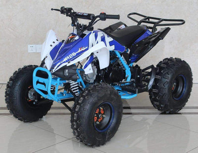 New Larger Youth 125cc - ACE K125 - ATV Sport - CA Carb Approved - Free Shipping atvs Wholesale ATV Blue 