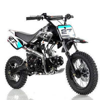 New Semi-Automatic 110cc Dirt Bike - Apollo DB27 - Youth Dirt Bike