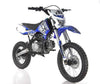 New Adult Size - Apollo DBX19 - 125cc Dirt Bike w/Headlight - Free Shipping dirt bike Wholesale ATV blue 