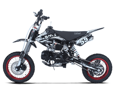 New 125cc- BMS PRO PREMIUM 125  - 4 SPEED MANUAL  Dirt Bike
