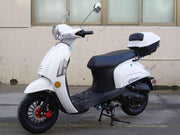 New 49cc - Dongfang Classic 50 - Retro Style Scooter - Free Shipping scooters Wholesale ATV White 