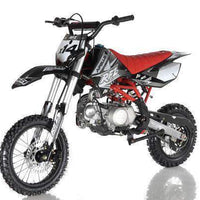 New Adult Size - Apollo DBX14 - 125cc Semi-Auto Dirt Bike - Free Shipping dirt bike Wholesale ATV Black 