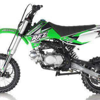 New Adult Size - Apollo DBX14 - 125cc Semi-Auto Dirt Bike - Free Shipping dirt bike Wholesale ATV green 