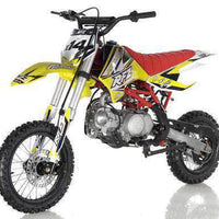 New Adult Size - Apollo DBX14 - 125cc Semi-Auto Dirt Bike - Free Shipping dirt bike Wholesale ATV Yellow 