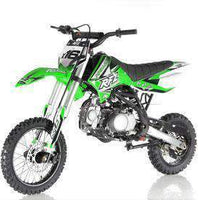 New Adult Size - Apollo DBX16 - 125cc Fully Automatic Dirt Bike - Free Shipping dirt bike Wholesale ATV green 