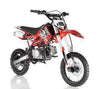 New Adult Size - Apollo DBX16 - 125cc Fully Automatic Dirt Bike - Free Shipping dirt bike Wholesale ATV red 
