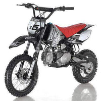 New 125cc Youth - Apollo DBX5 - 4 Speed Manual Dirt Bike - Free Shipping dirt bike Wholesale ATV black 