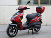 New 49cc- Dongfang Super 50 Scooter - Free Shipping scooters Wholesale ATV burgundy 