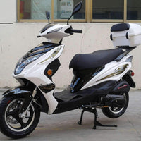 New 49cc- Dongfang Super 50 Scooter - Free Shipping scooters Wholesale ATV white 