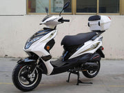 New 49cc- Dongfang Super 50 Scooter - Free Shipping scooters Wholesale ATV white 