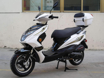 New 49cc- Dongfang Super 50 Scooter - Free Shipping scooters Wholesale ATV white 