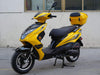 New 49cc- Dongfang Super 50 Scooter - Free Shipping scooters Wholesale ATV yellow 