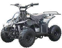 New Kids 110cc ATV - Coolster 3050C - ATV with Headlight & Rack - CA Carb Approved - Free Shipping atvs Wholesale ATV Black Spider 