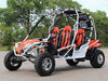 New Adult 200cc Go Kart - Dongfang 200GKA-4 - 4 Seater Go kart - Free Shipping Go karts Wholesale ATV white 