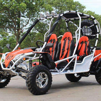 New Adult 200cc Go Kart - Dongfang 200GKA-4 - 4 Seater Go kart - Free Shipping Go karts Wholesale ATV white 